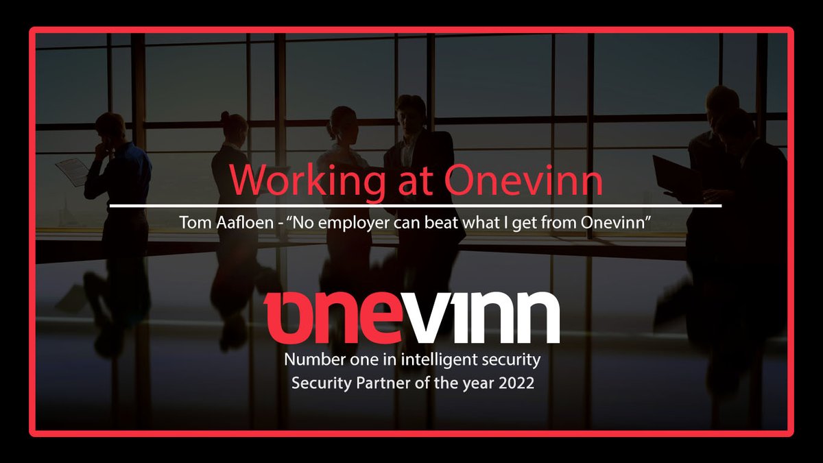 New blogpost on the topic of working at Onevinn:

No employer can beat what I get from Onevinn

Tom Aafloen is an expert in identity security, and has been part of Onevinn for 11 years. 

blog.onevinn.com/no-employer-ca…

#weareonevinn #cybersecurity #onevinn #workingatonevinn