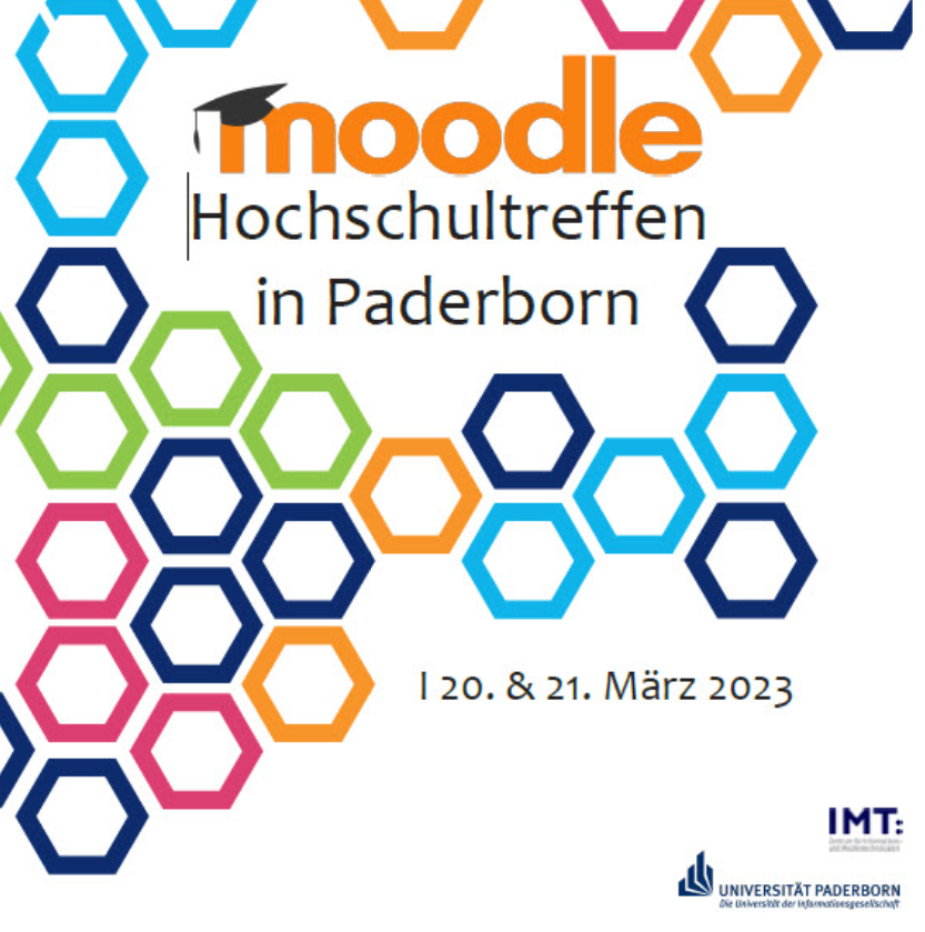 Die #Moodle Hochschulcommunity trifft sich am 20. + 21. März an der <a href="/unipb/">Universität Paderborn</a> 
Das ist ein Austausch der Admins, Techniker, Supportgebenden und Didaktiker
Für gute eLehre am #twittercampus
Alle Informationen und die Anmeldung findet ihr unter
uni-paderborn.de/moodle-hochsch…
<a href="/moodleHS/">Moodle an Hochschulen e.V.</a>