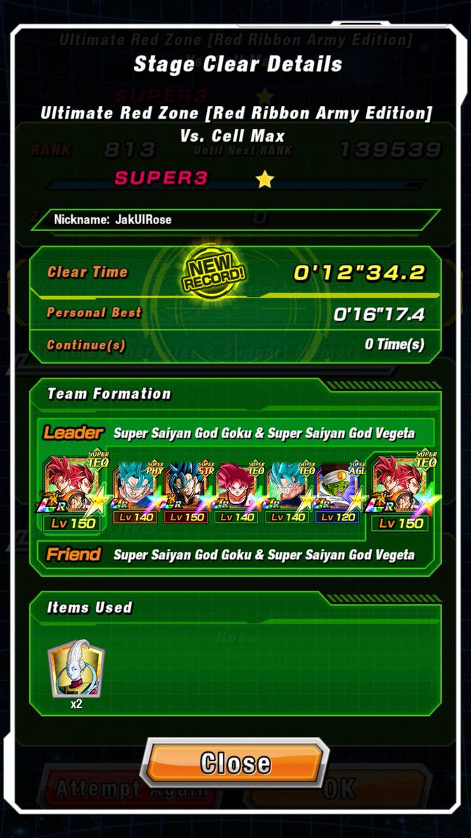 JakUIRose's tweet image. BoW mission without new Lrs
Lr gods free dupe, teq vegito 1 dupe, agl paikuhan 2 dupes