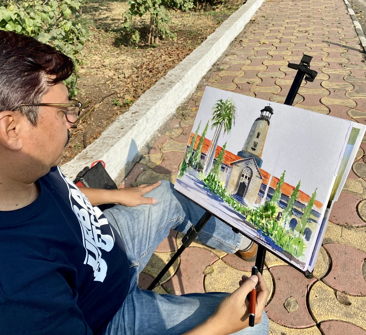 Thanks to #CMEPune and #Urbansketcherspune for hosting this event. Overwhelming experience indeed!
