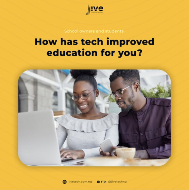 Jivetechnologi2's tweet photo. For us, Schools can generate report card, Time-Table, Assignment, Lesson Notes for student automatically and remotely, which saves time and eradicates paper work and the use to calculator.
#choosejive #jivetech #educationmatters #edtech #schools #schoolmanagement https://t.co/kHHdS8P39p