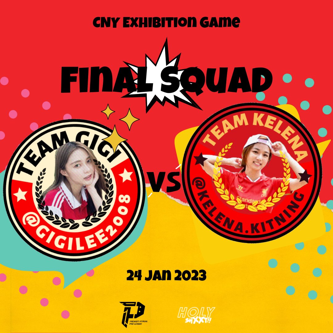The final squads of @pplhk1  CNY exhibition game is out now!  (in comments)

Some loan players (based on salary cap restrictions) are not listed here.

#communitygamefi #cnyhs2023 #football #footballmanager #nftgame