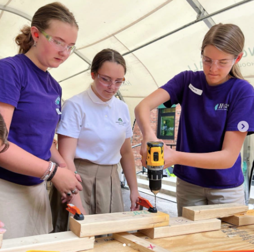 Featured Maker Post: Hanger Hall School's 8th grade class partners with the SkillSet program <a href="/UncAvl/">UncAvl</a> to make chairs for their campus. Join these crafty makers on April 22!  <a href="/HangerHall/">Hanger Hall School</a> teamhttps://asheville.makerfaire.com/maker/entry/197/