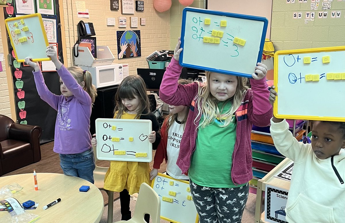 CheriZweng's tweet image. We are differentiating instruction to meet the individual needs of the DK students in math. You can see that some are skip counting, while some are working on equations with and without manipulatives , as well as sequencing numbers on tiles! #mylsps #dklsps #mathstrategies