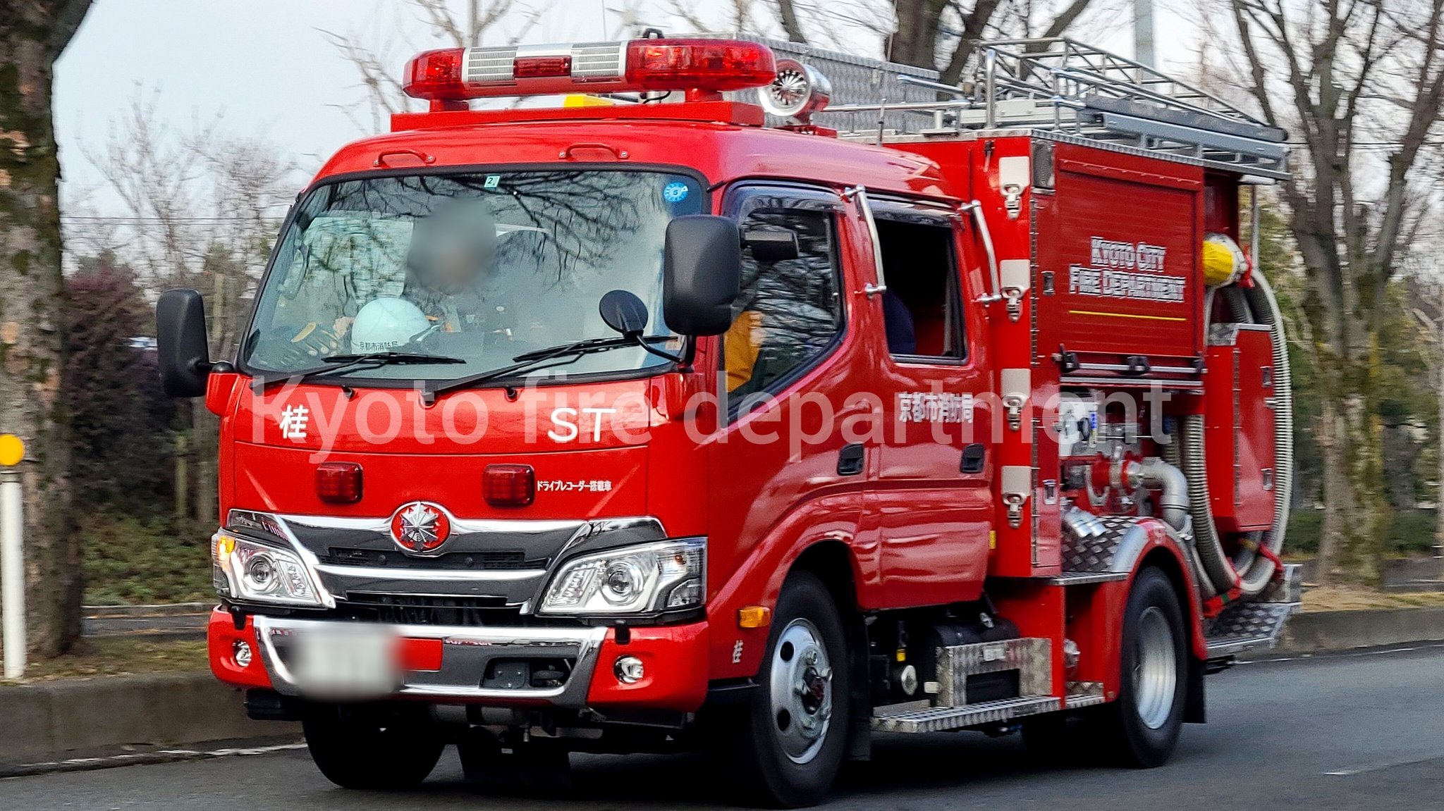 NEW・BRIGHT FIRE department 消防車 Yahoo!オークション - 動作確認済 特大 トレーラー NEW BRIGHT