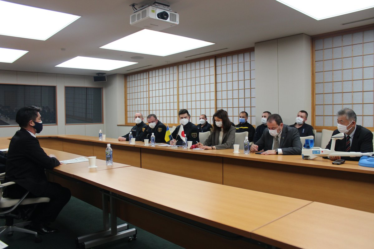 MofaJapan_en's tweet photo. Visit of Members of State Emergency Service of Ukraine to Ministry of Foreign Affairs of Japan
https://t.co/ExayFG3S4B https://t.co/ru9JJXJItF