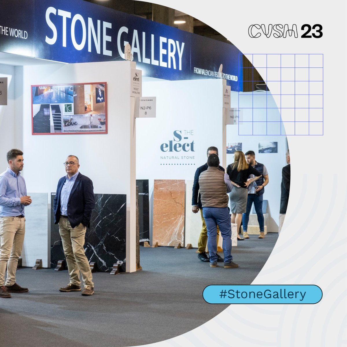 Cevisama's tweet photo. #StoneGallery contará con 14 empresas del sector de la piedra en #CVSM23, entre ellas a Bateig Natural Stone, Iberostone o Visemar👏
Las empresas de piedra natural de la CV contarán con un espacio expositivo propio en Cevisama gracias a Stone Gallery y con el apoyo del @GVAivace https://t.co/z50fKuDk1b