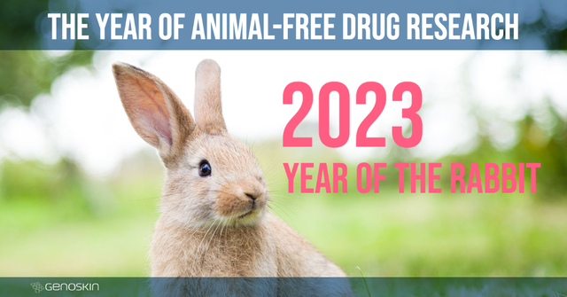 🐰 Happy #ChineseNewYear2023 to everyone! As serendipity will have it, 2023 is the year of the rabbit and therefore provides the perfect timing to focus on #animalfree #drug and #vaccine research! 
Learn more here 👇
genoskin.com