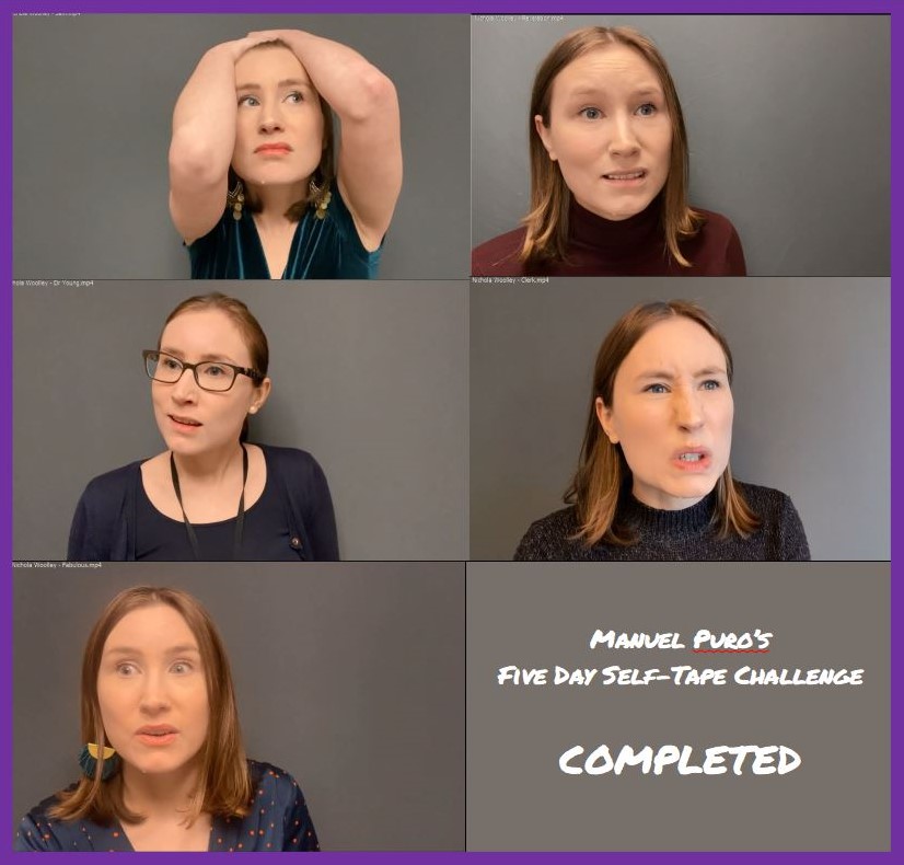 Nichola Woolley (@nicholawoolley) on Twitter photo Had so much fun being part of <a href="/TheActingHabit/">Manuel Puro</a> five day Self-Tape challenge! Would highly recommend! Had so much fun being part of <a href="/TheActingHabit/">Manuel Puro</a> five day Self-Tape challenge! Would highly recommend!