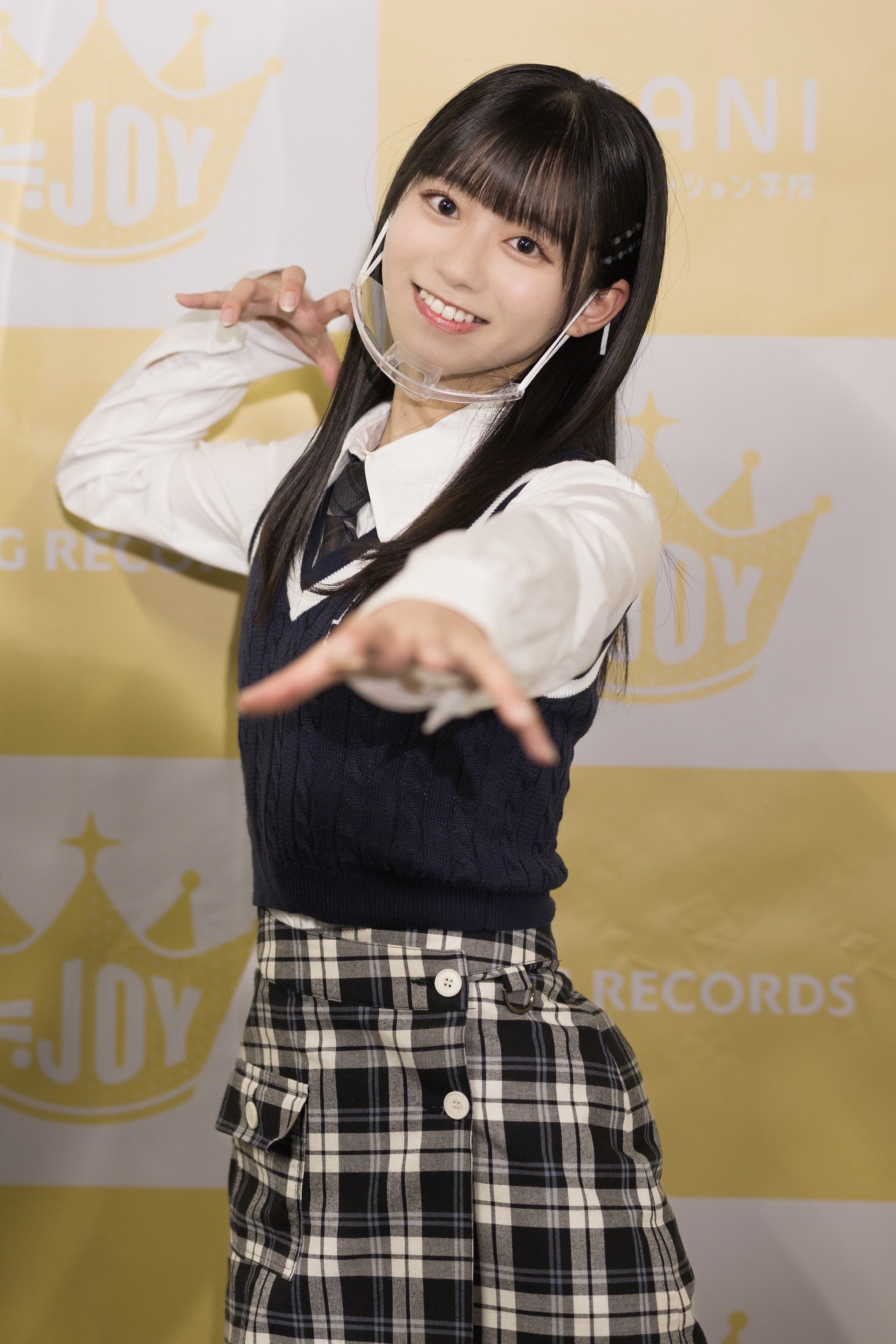 ニアジョイ 大信田美月 ビブス L 初期 アイドル