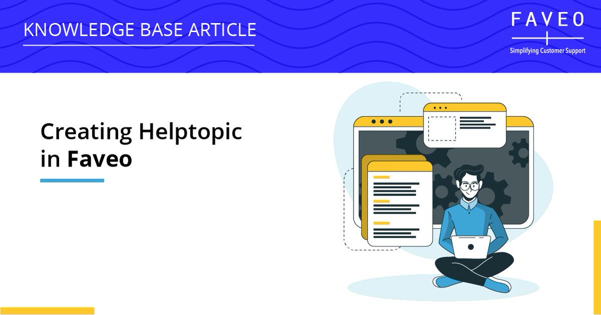faveohelpdesk's tweet photo. Creating Help topic in Faveo
Help topics are keywords to organize the tickets by categorizing them so they could be easier to manage. Once you start working with the system, where are assigned tickets
learn More: https://t.co/tPO8pB8o3d
#faveohelpdesk #faveo #knowledgebase. https://t.co/Q1ZjR61SQI