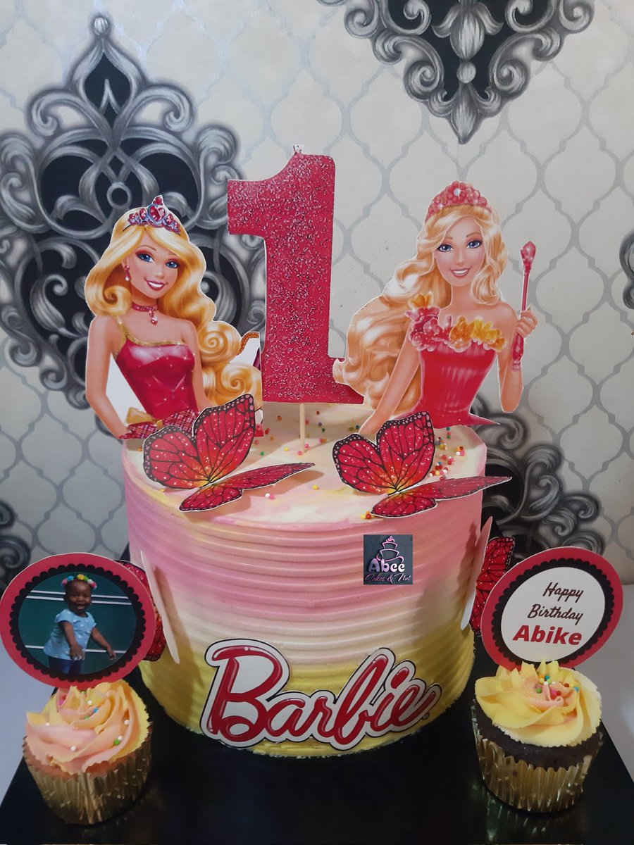 Abeecakesandnut's tweet image. Zahrah loves Barbie💞💞💞 
#Birthdaycake #buttercream #3flavors
#ChocolatestrawberryandVanilla
#colourfulcake #Mushinbaker #CakebyAbeeCakesandNut #Mushinbaker
