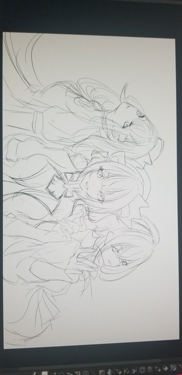 描いてなくはないのよ…??? 