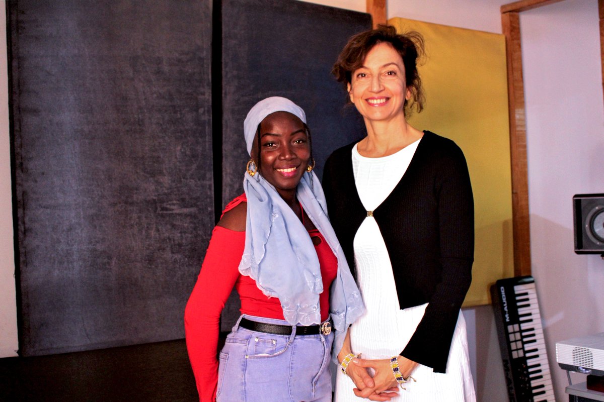 AAzoulay's tweet photo. 215 jeunes ont intégré la première promotion, avec une place importante faite aux femmes. L’@UNESCO_fr est fière de soutenir cette initiative dans le cadre de la priorité qu'elle donne à l'#Afrique. https://t.co/Hz7tHMGGKs