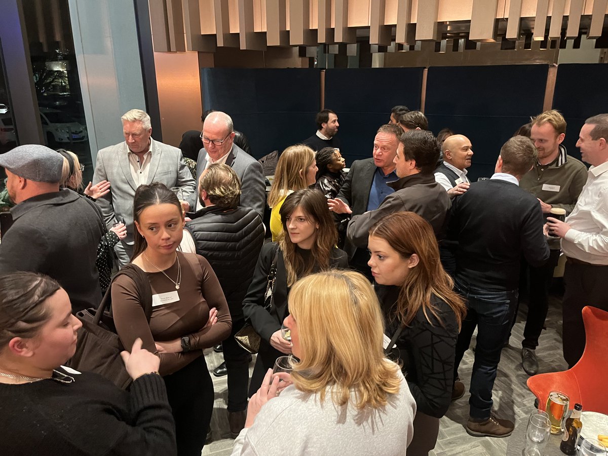 BITAIntl's tweet photo. Last week BITA Manchester had its first social networking evening of 2023. It was fantastic to have everyone back at the Clayton hotel in Manchester city centre. If you could not attend last night we hope you can make it to the next one on Thursday 16th February.
#bitanetworking https://t.co/PGxdzRmo5c