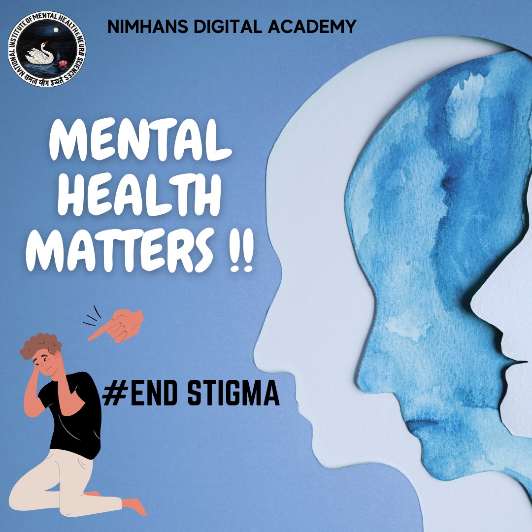 ndanimhans's tweet photo. 1 in 10 Indian adult struggles with mental illness,only around 20% seek treatment
Stigma one of the main reasons that prevents people from seeking treatment 
If you or anyone you know, is struggling from mental health issues, don’t shy away,contact mental health specialist https://t.co/fTA0TngCLL