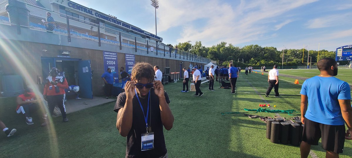 ❤️🔥After a great conversation with <a href="/CoachLecht/">Adam Lechtenberg</a> I am Blessed beyond belief to receive my first D1 offer from Central Connecticut State University‼️Thank you for believing in me. 🙌🏾
<a href="/CCSUfootball/">CCSU FOOTBALL</a> <a href="/anthonycracco/">Anthony Cracco</a>
<a href="/PATMED_RAIDERS/">Patchogue Medford Varsity Football</a> <a href="/PatMedAthletics/">Pat-Med Athletics</a>
#AGTG <a href="/jeckstar/">Yessica Targaryen 🐲</a> #ForksUp 🤘🏿😈🔵⚪️