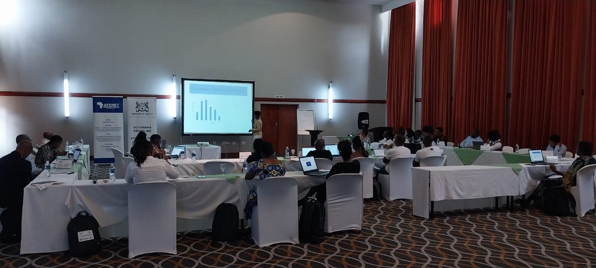 BW_FETP's tweet photo. The Botswana FETP conducted the 2nd workshop for FETP-Frontline cohort 2 participants from January 16 - 20, 2023. The participants presented surveillance summary reports, case investigations and data quality audit findings. https://t.co/445jSMeBpD