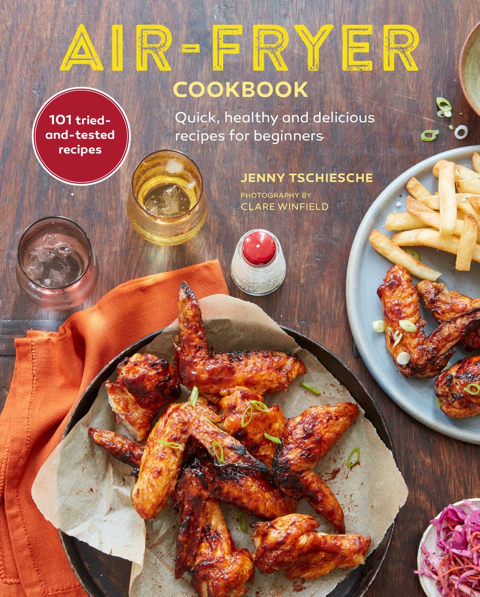 #GiveawayAlert! This week we are giving away a copy of Air-Fryer Cookbook: Quick, healthy and delicious recipes for beginners by Jenny Tschiesche.  RT &amp; Follow for a chance to win. Entries close 29/01 at 11:59 pm T&amp;Cs: bit.ly/2JzhKwZ