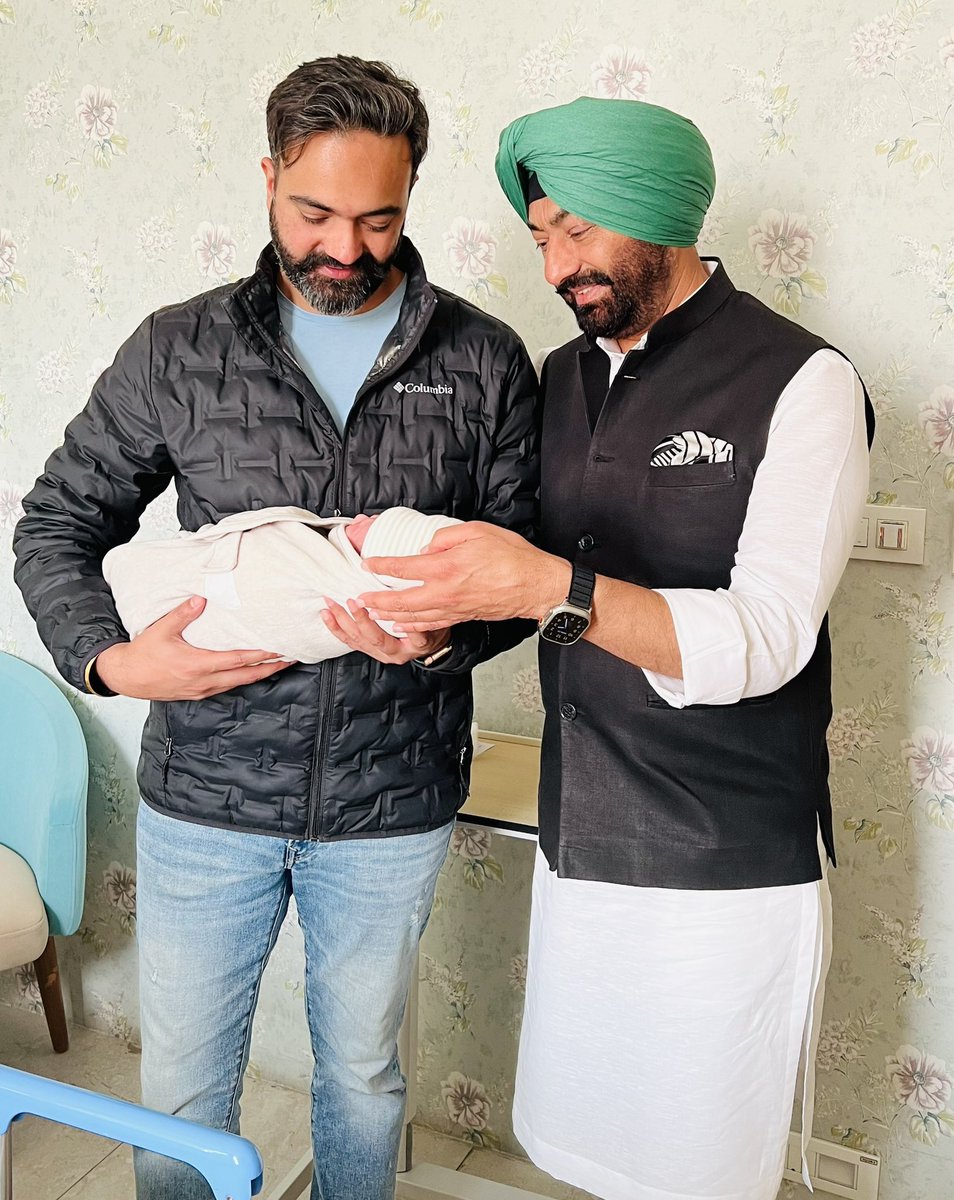 SukhpalKhaira's tweet photo. I’m elated to announce the arrival of my grandson Aadar Singh son of Mehtab Singh Khaira Advocate. I pray to almighty waheguru for his well being and his growth as a good kind human being. My heartfelt thanks to all of you for your good wishes-Khaira https://t.co/Nvxbu6JYMZ
