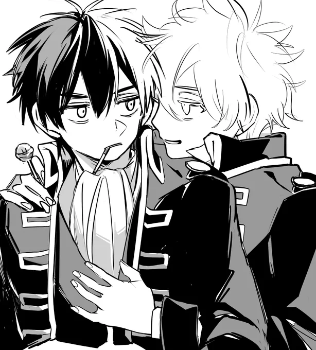 #GHあつめ 
#W副長あつめ 
#銀土パロおれあい発表会

w副長〜〜ォ 