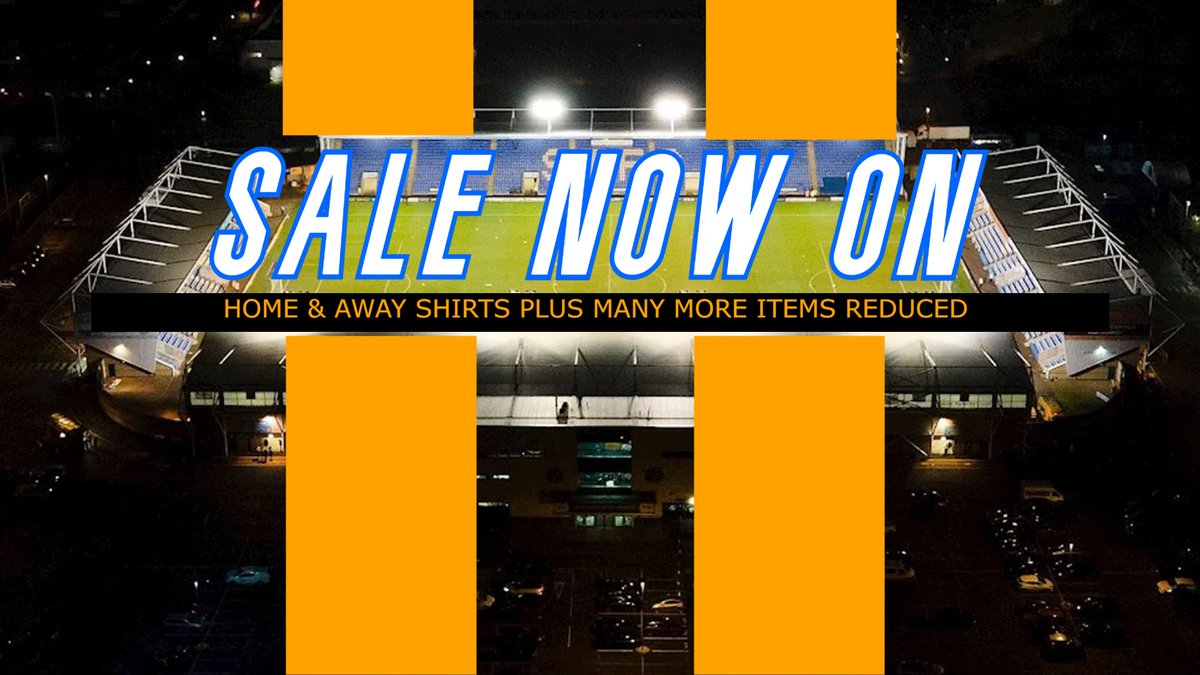 STFC_ClubShop's tweet photo. Shrews Shop Sale Now On 🛍️

Subject to availability. Shop now to avoid disappointment! https://t.co/lYAINC1Ydl