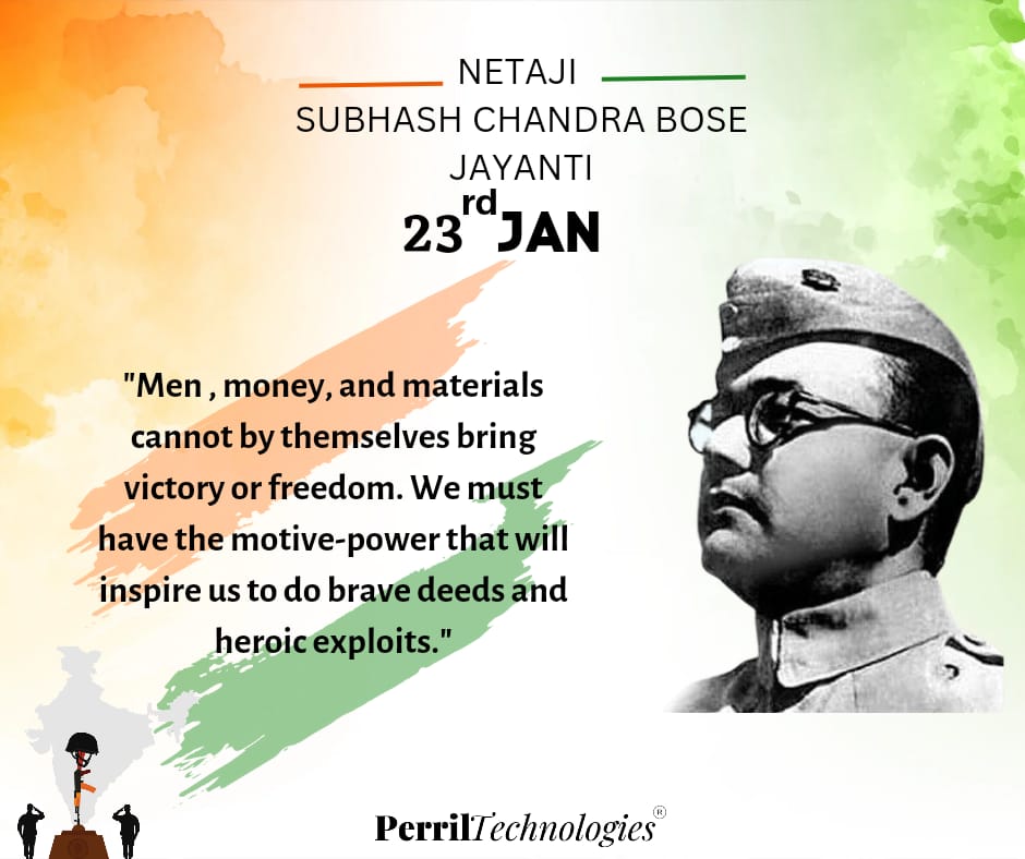 PerikartIndia's tweet image. Remembering Netaji on his birthday
#Netaji #SubhasChandraBose #Perikart
#PerikartIndia #PerrilTechnologies #PerrilIndia #ShopOnline #HyperLocal #HyperLocalDelivery