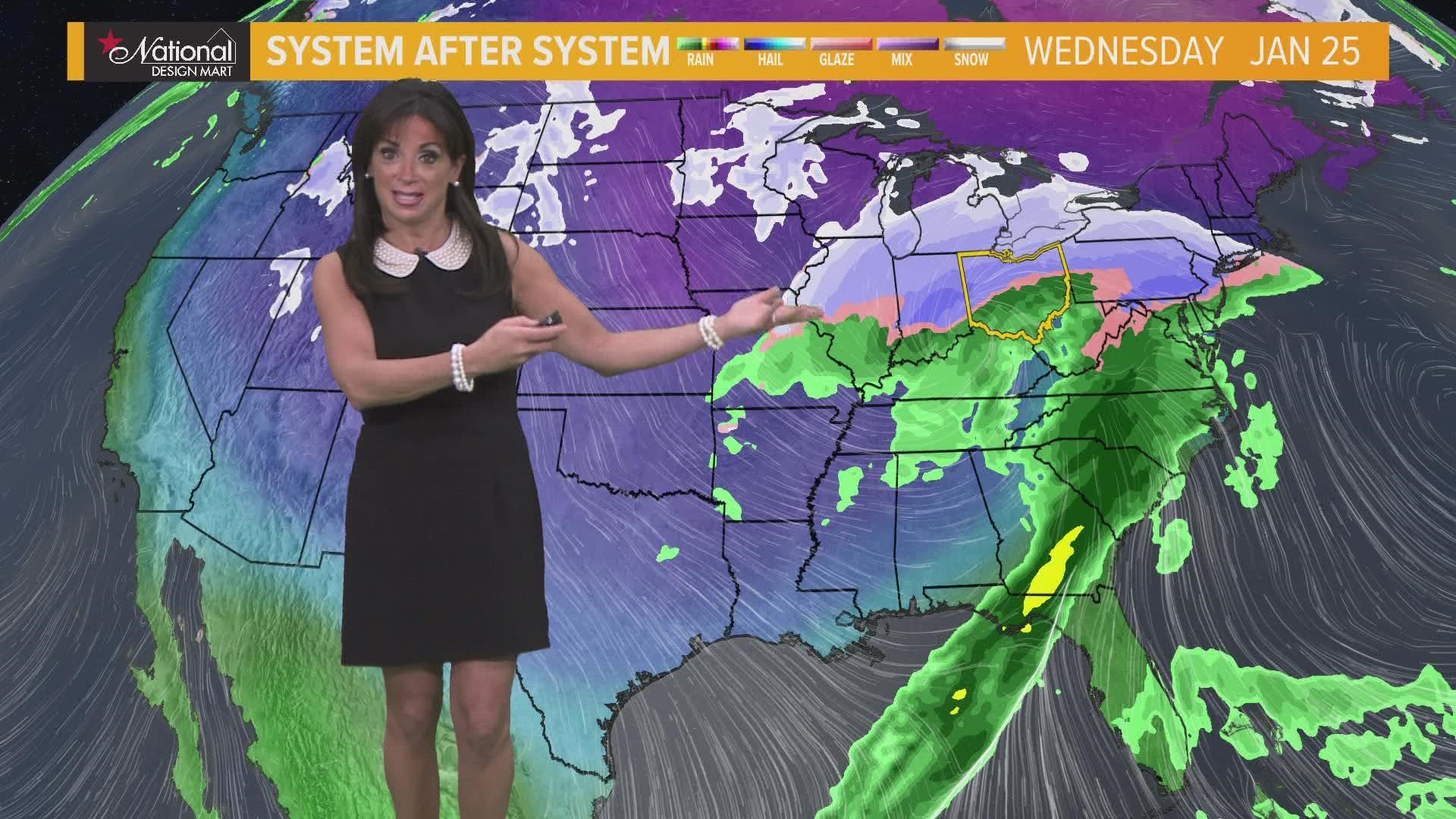 Wkyc 3news on twitter we re in store for a wintry week ahead as we