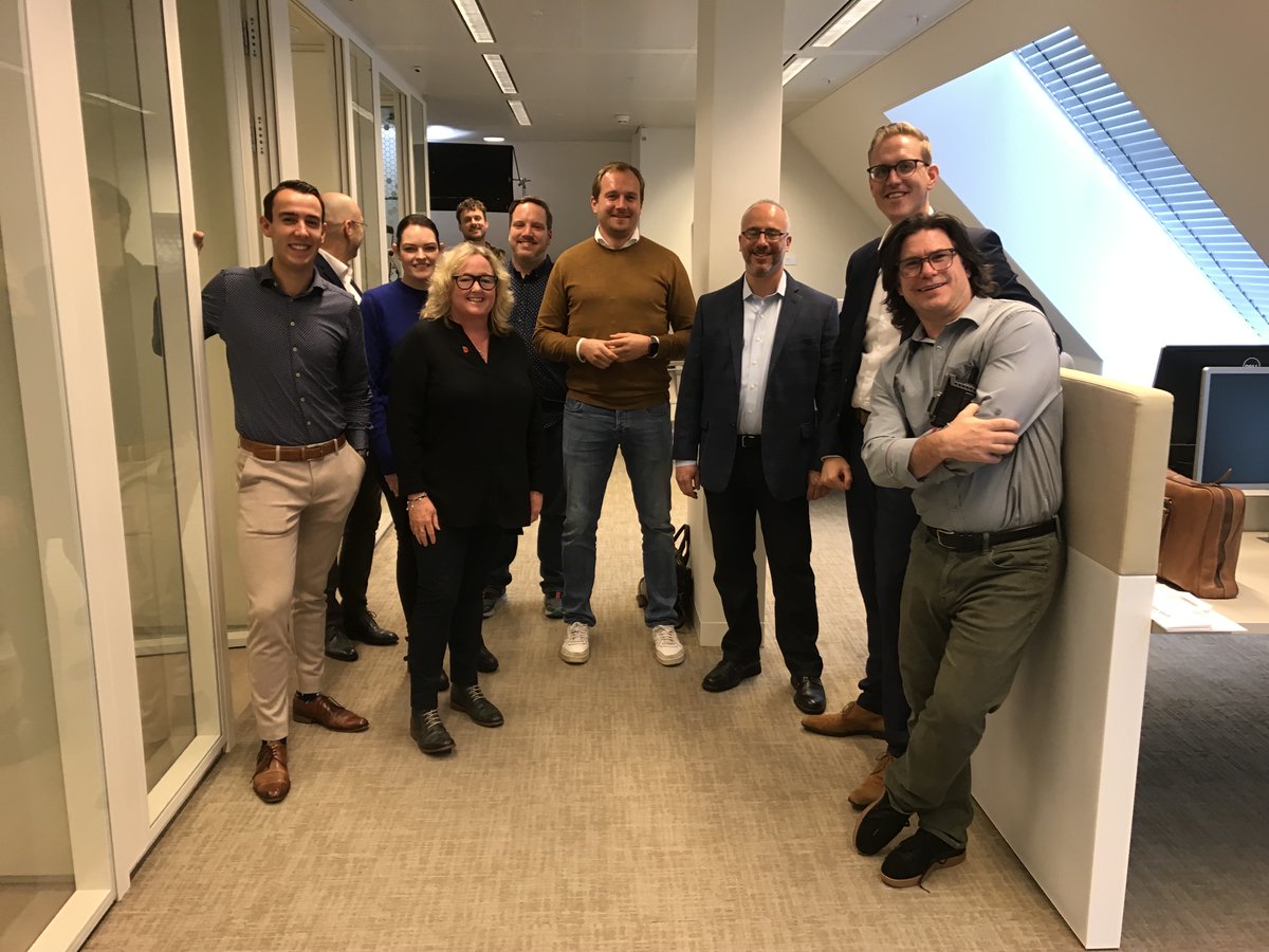 We had such a fantastic time with our wonderful client @Rabobank filming a video with them to tell their story of working with @pega. Huge thank you to @CoenWiers and his team for making this possible! pega.com/omnichannel-ex… #lifeatpega