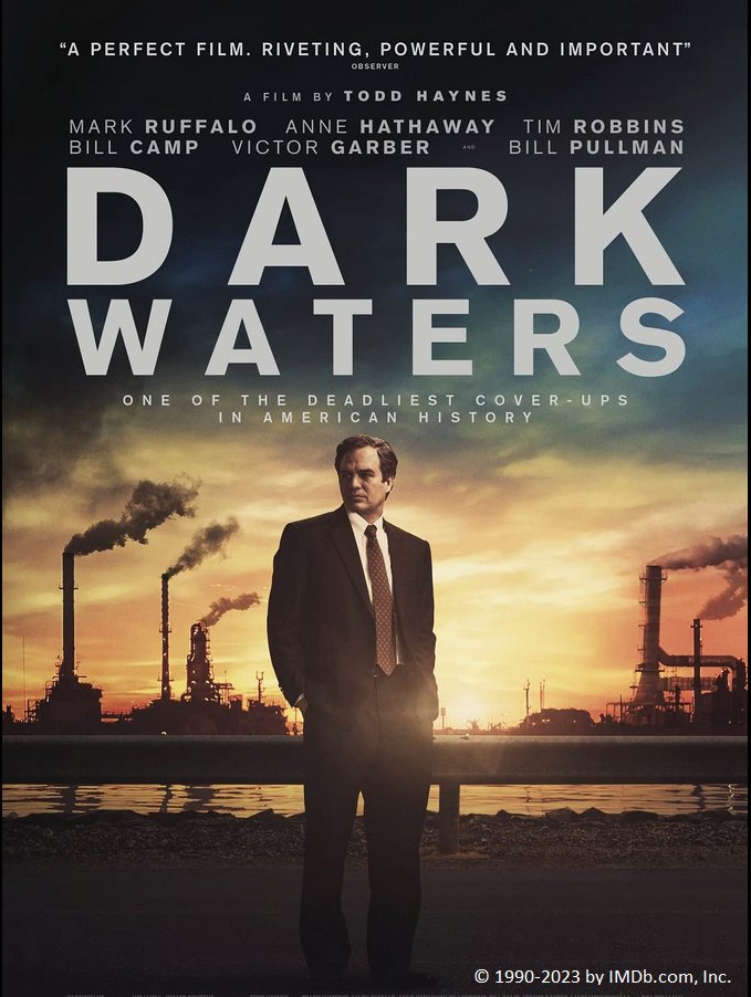 Am 2.2.21 lädt der <a href="/BUND_Leipzig/">BUND Leipzig</a> zum Film "Dark Waters" @ Schaubühne Lindenfels ein. Er basiert auf einer wahren Geschichte über #PFAS und ihre  Auswirkungen auf die Umwelt. Prof. Dr. Tal <a href="/tal_lab/">tal:lab.</a> &amp; @UFZ_CITE spricht mit euch über die Hintergründe: facebook.com/events/1237120…