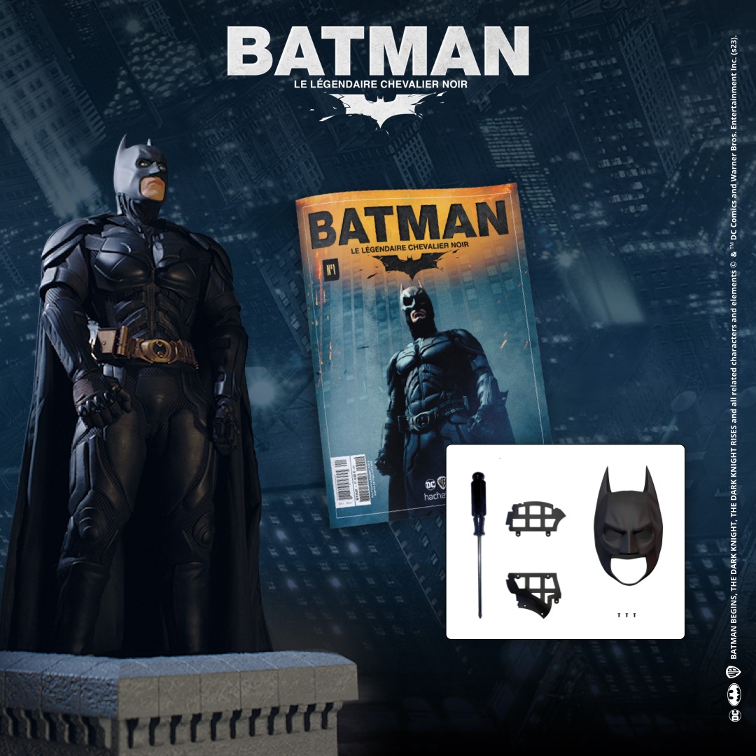RT + Follow pour tenter de gagner la collection complète  "BATMAN - Le légendaire Chevalier Noir" 🦇🎁

➡️ hachette-collections.com/fr-fr/collecti…

Fin du #concours et tirage au sort le 07/02/2023 à 10h !