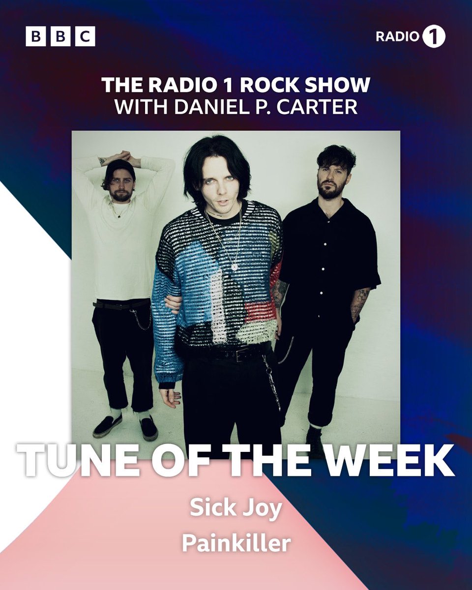 this one means a lot 🖤 thnx so much to @DanielPCarter @Radio1RockShow for having us as tune of the week. Tune in tonight at 10pm @BBCR1 to listen or on the @BBCSounds app
Killer 💀
SJ

#painkiller #radio1 #tuneoftheweek