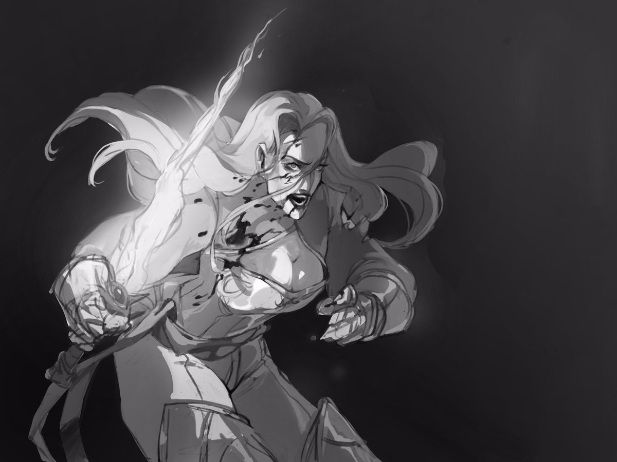 anaeart's tweet photo. The last Curse of Strahd was intense. We broke into Ravenloft; we manager to find sunsword; strahd showed up ( god what a wonderful scene that was!) and nearly killed us… but at that moment I found out that my Gabrielle has a piece of Siergei’s soul! 

#curseofstrahd #dnd https://t.co/HW164Wyuy3