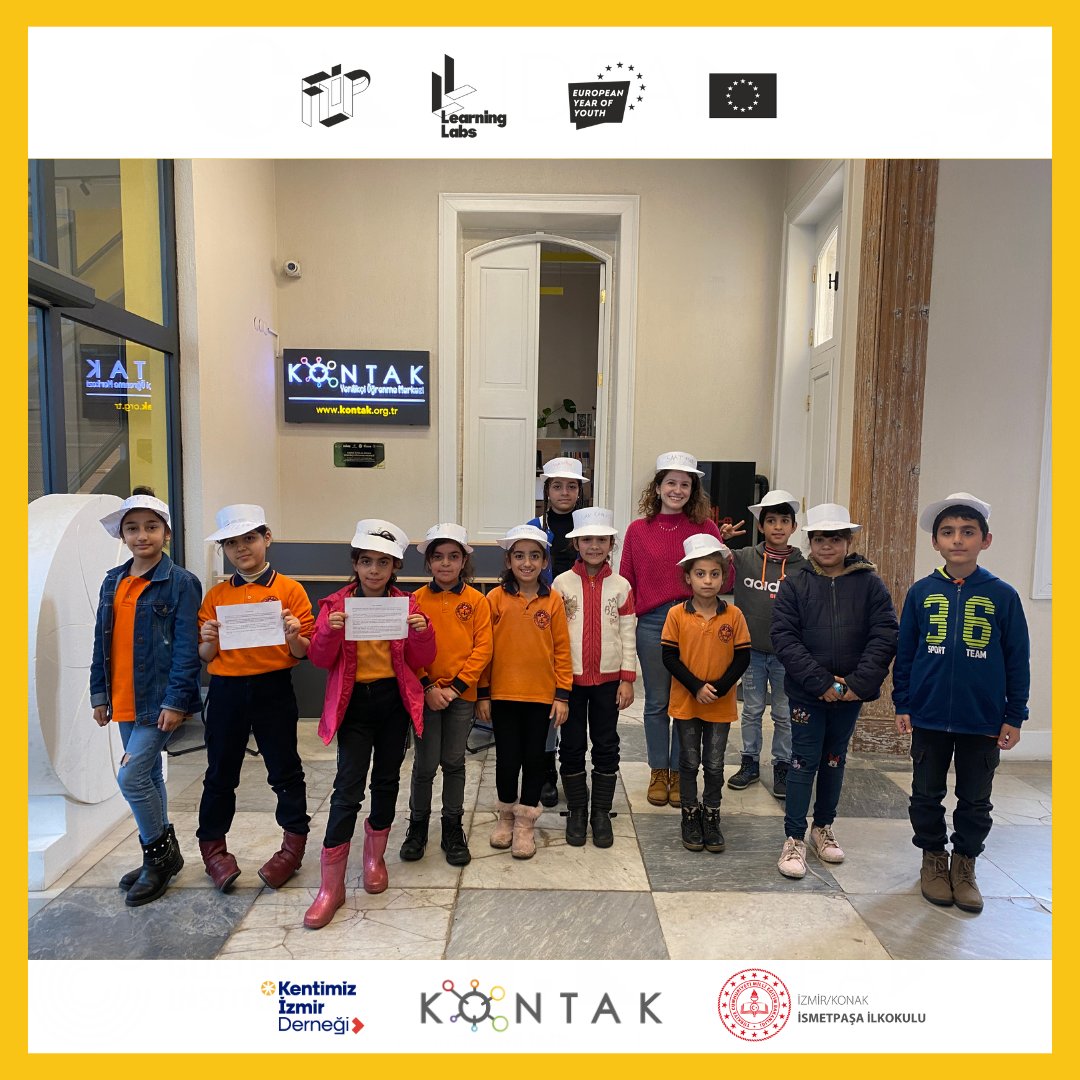 kontakorgtr's tweet image. 🕵️ İsmetpaşa İlkokulu'nun öğrencilerinden oluşturduğumuz 'Araştırma Grubu'muz ile tanışmaya ne dersiniz?
@kentimizizmir, @EU_Commission, @CreativeFLIP_EU, @CreativeHubsNet, @EUDelegationTur, @EuropeanYouthEU
#LearningLabs #EYY2022