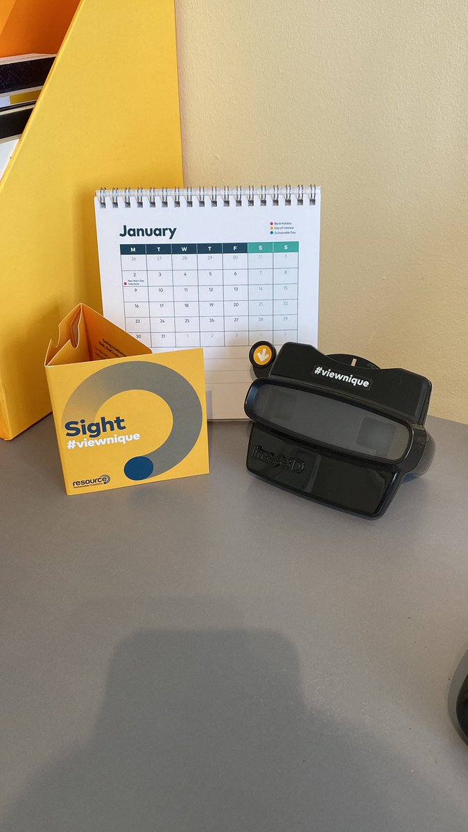 GlennBowley's tweet image. Intriguing little delivery from the team at @WeAreResource this morning, thank you. A much needed desk calendar and a Viewnique Viewmaster but what do I see…. #viewnique