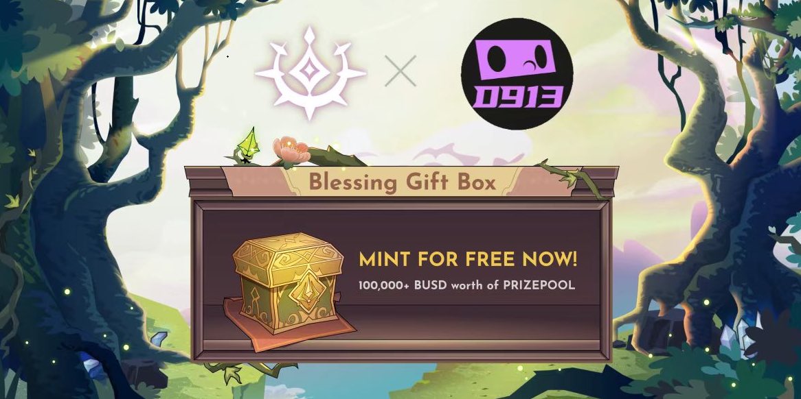 0913_ErrorCode's tweet image. 🤝We announced the cooperation with Yuliverse.🤝
Users have a free mint pass to mint a blessing gift box from @TheYuliverse
🎉Rule:
1⃣️follow @0913_ErrorCode & @TheYuliverse
2⃣️Prize Pool Worth: 100000 + BUSD
3⃣️Campaign Link: reurl.cc/kq6qvK
#Giveaway