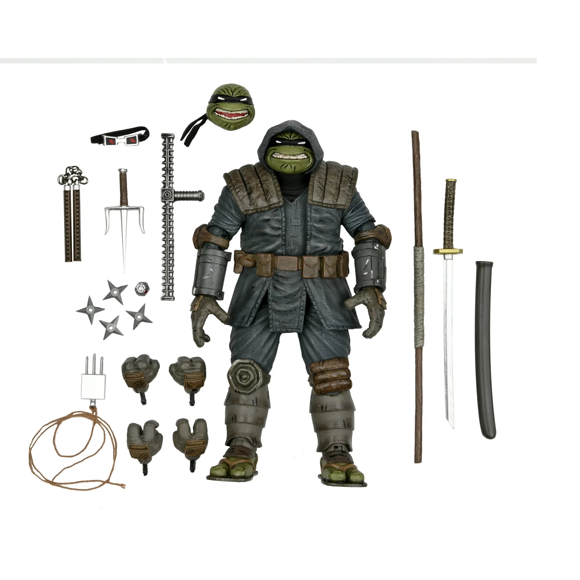 SDCC2023 限定 NECA ネカ TMNT3 サムライ タートルズ 4PK(NECA SDCC2023 限定 NECA ネカ TMNT3 サムライ タートルズ 4PK(NECA