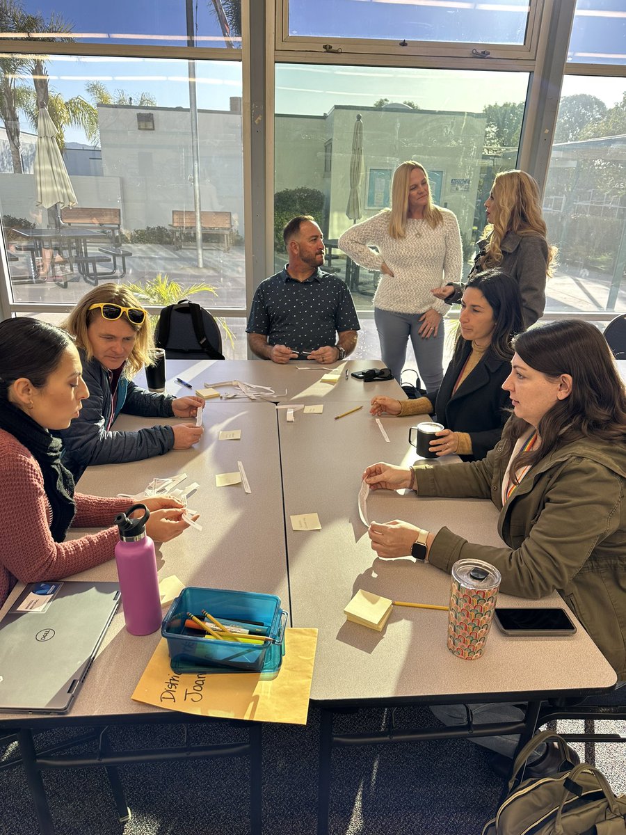 Joint School Counselor, Social Worker and School Psychologist collaboration today ❤️ kids in VUSD <a href="/VistaBlueprint/">Vista Unified</a>