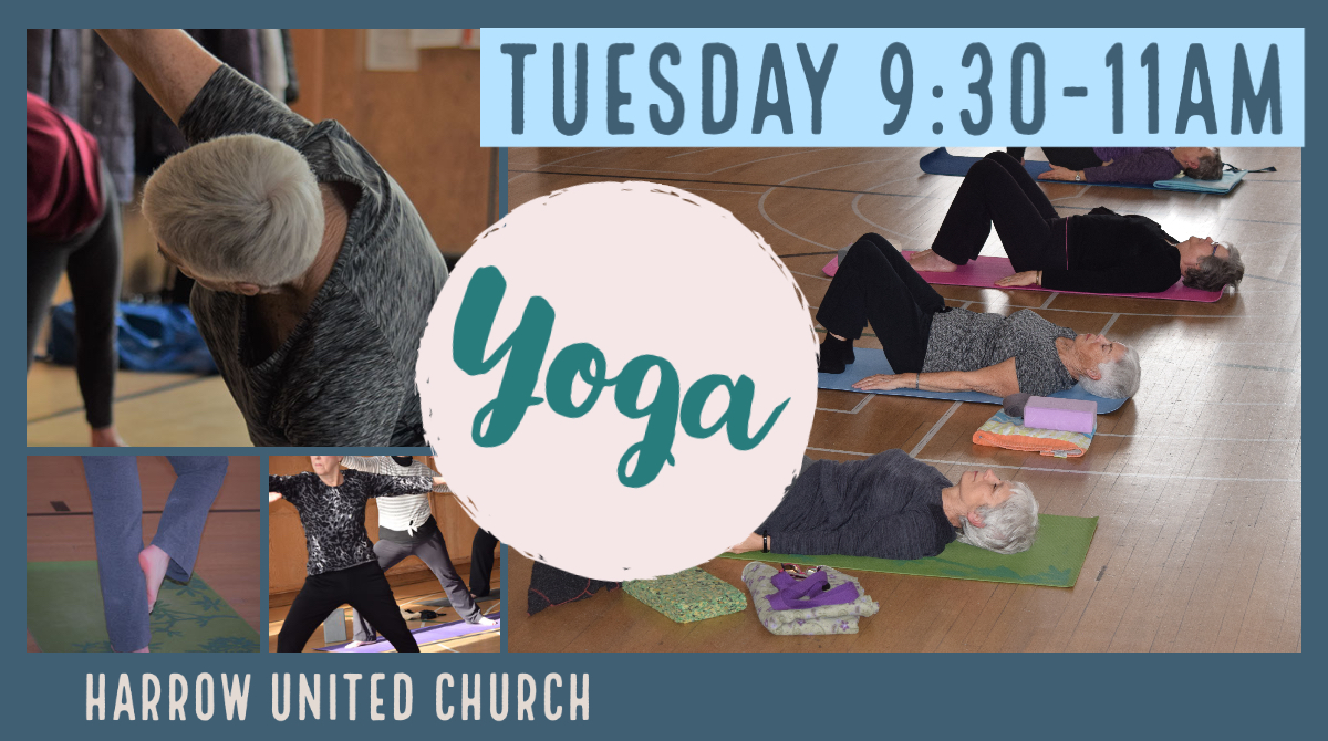 HucWpg's tweet photo. Tuesdays – Yoga with Jane Carroll 9:30- 11 a.m – Fee: $10 drop-in. Bring your own mat and blanket. 
https://t.co/PUg6FuIX5M

#hucwpg #yoga https://t.co/6KACLgje9T