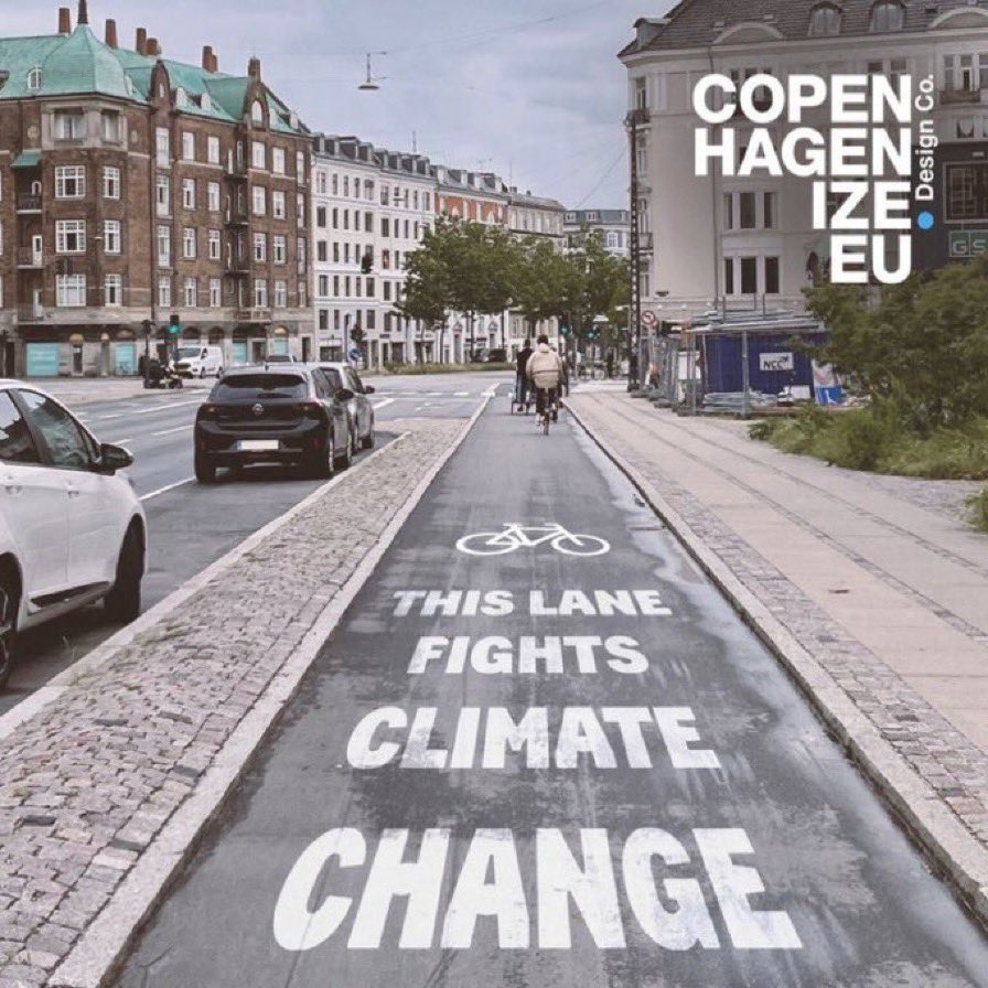 That separated, protected lane ABSOLUTELY fights #ClimateChange. And air pollution. And inequality. And preventable diseases. And public health cost increases. And cost of living increases. And tax increases. And it supports economic devt & allows more trips in a lot less space.