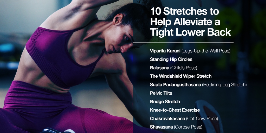 aminocompany's tweet image. A tight lower back may be due to improper lower back support or improperly healed injury. Here are the ten safe lower back stretches you can try to ease the tension and find pain relief.
bit.ly/3R6G6T9
#lowerbackpain #lowerbackexercise #workout  #amino #aminoco