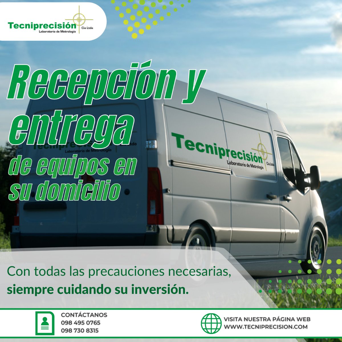TECNIPRECISION1's tweet photo. ⚡Mejor tiempo de entrega Imposible 🚚 
👷🏽👷🏽‍♀️ ¡Calibra siempre con los mejores! 💪
✔️Estamos Acreditados por el SAE (Ver alcances de acreditación)
📲 098 495 0765
📲 098 783 6855 https://t.co/rWsxGieuxC
.
.
#metrologia #metrology #mediciones #patrones #reference #medida #calibra https://t.co/9x9fyVPRP1