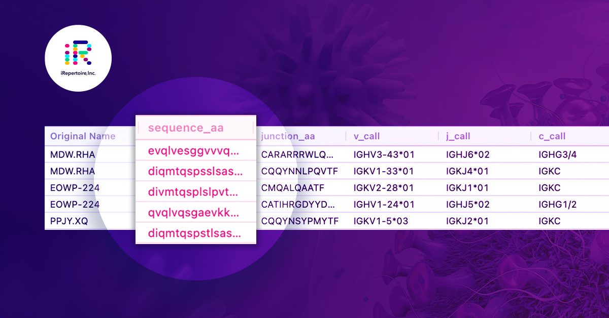 iRepertoire’s data vault stores your hybridoma sequencing data & makes it easily searchable. Learn more about it:  

hubs.li/Q01xXrGn0

#MonoclonalAntibody #hybridoma