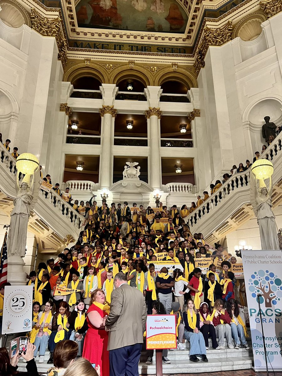 Glad to be celebrating #NationalSchoolChoiceWeek with so many friends and advocates!  @ExcelinEd @PACharters2023 @PaEdChoice @PAcatholic @Liberty4pa #NSCW2023 @schoolchoicewk