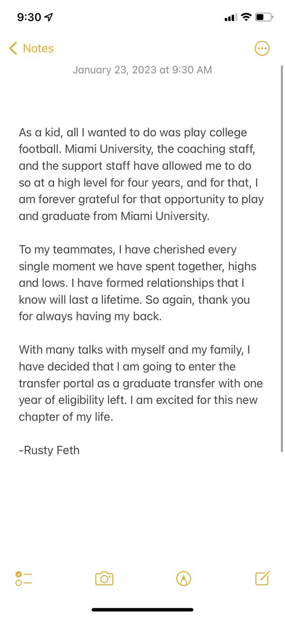 Excited for this new chapter of my life !!