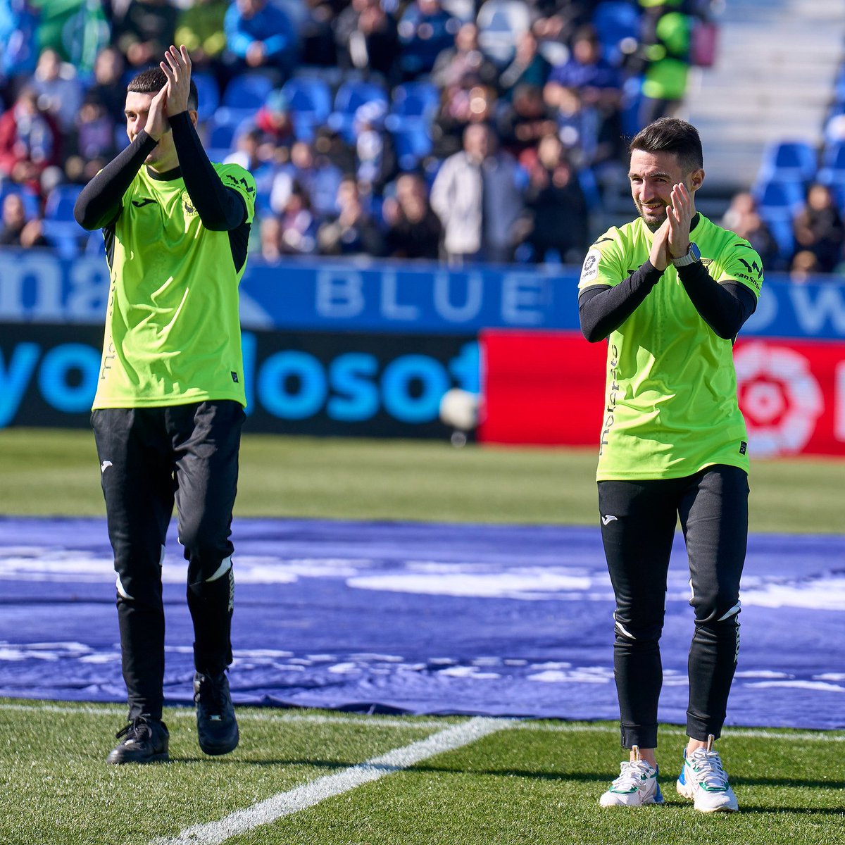 📸 Este domingo, antes del #LeganésLevante, presentamos a nuestro equipo de eSports que participará en la próxima edición de @eLaLiga.

🎮 ¡A por todas, <a href="/Soose__23/">Jose Garcia</a> <a href="/Pabloambrosio22/">Pablo Ambrosio</a>! 💪🏽🥒
