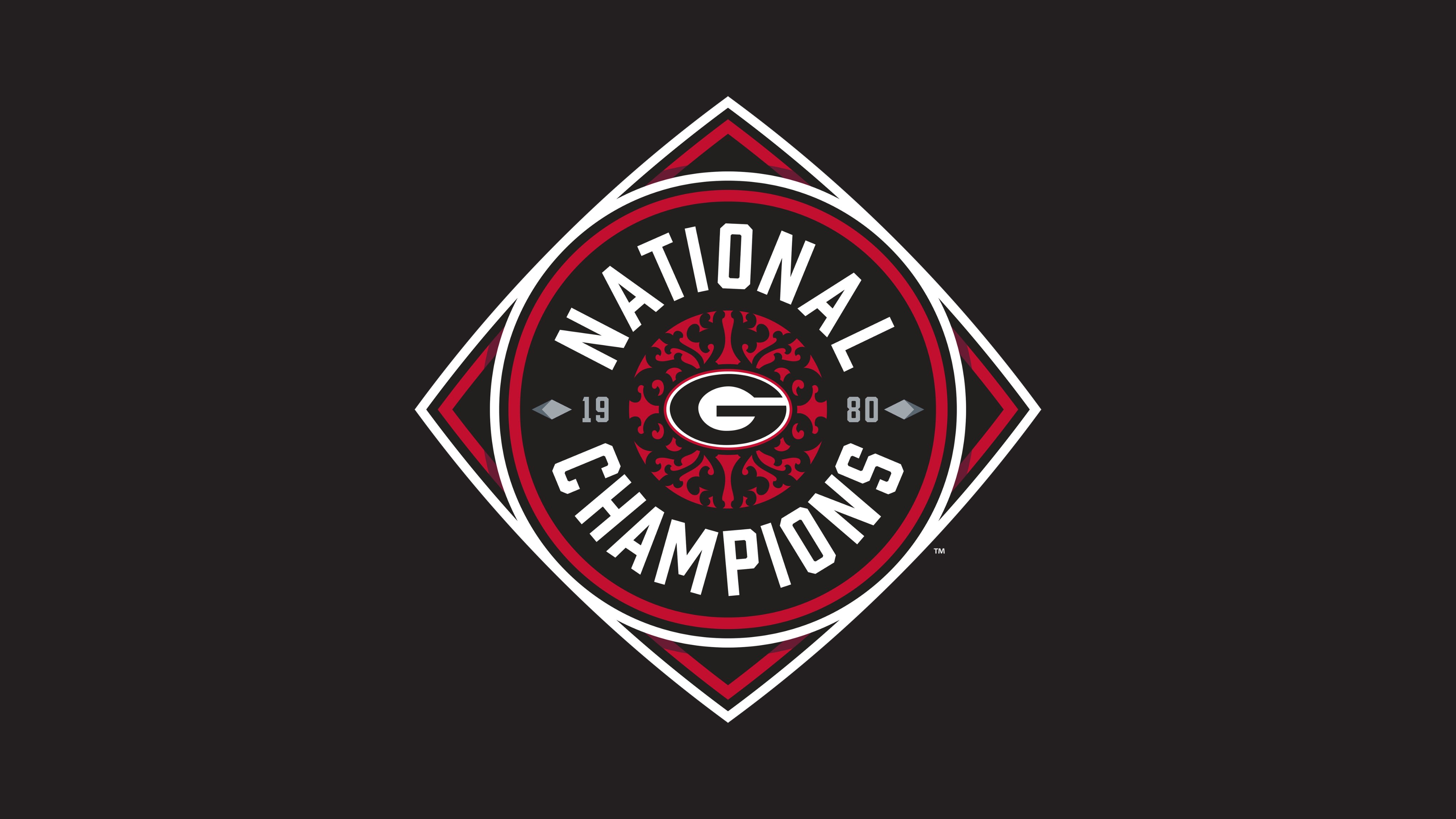 2021 Georgia National Champions Logo on Behance