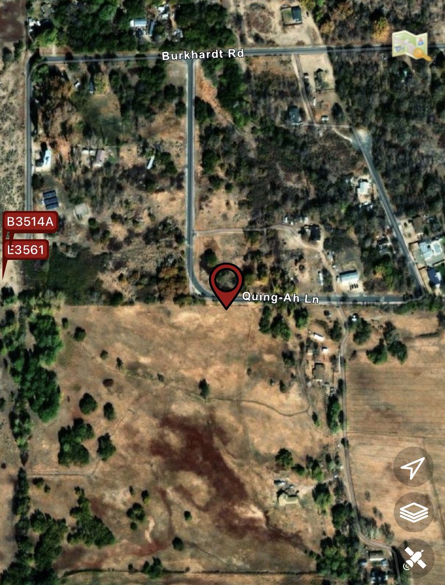 #AnchorFire Lone Pine Reservation. 12 acres, forward rate of spread stopped. Anchor Ranch remains under evacuation order. Cause under investigation.