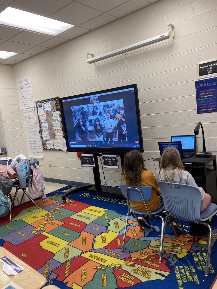 Fun Friday #MysteryZoom w @STEMinistDee & friends! Love to see the collaboration, critical thinking, problem solving & geography skills. Who’s next? Pls reach out! @JaneGarner25 #MysteryMeet #MysterySkype