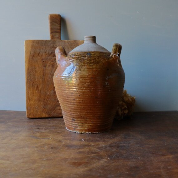 ChoseFrancaise's tweet image. New item in our shop 👉 Antique Provencal Hand-Thrown Earthenware Wine Vessel with Rich Brown Glaze by UneChoseFrancaise
etsy.me/3wyYRm8

#vintagefrenchaesthetic
#vintagefrenchdecor
#vintagefrenchkitchen
#pinteresthome
#farmhousedecor
#frenchcountry
#vintagefrench